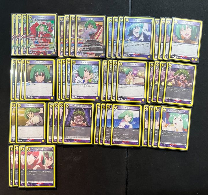 【デッキ】マクロス 黄 ランカ【UNIONARENA】※ST4枚 ユニアリ