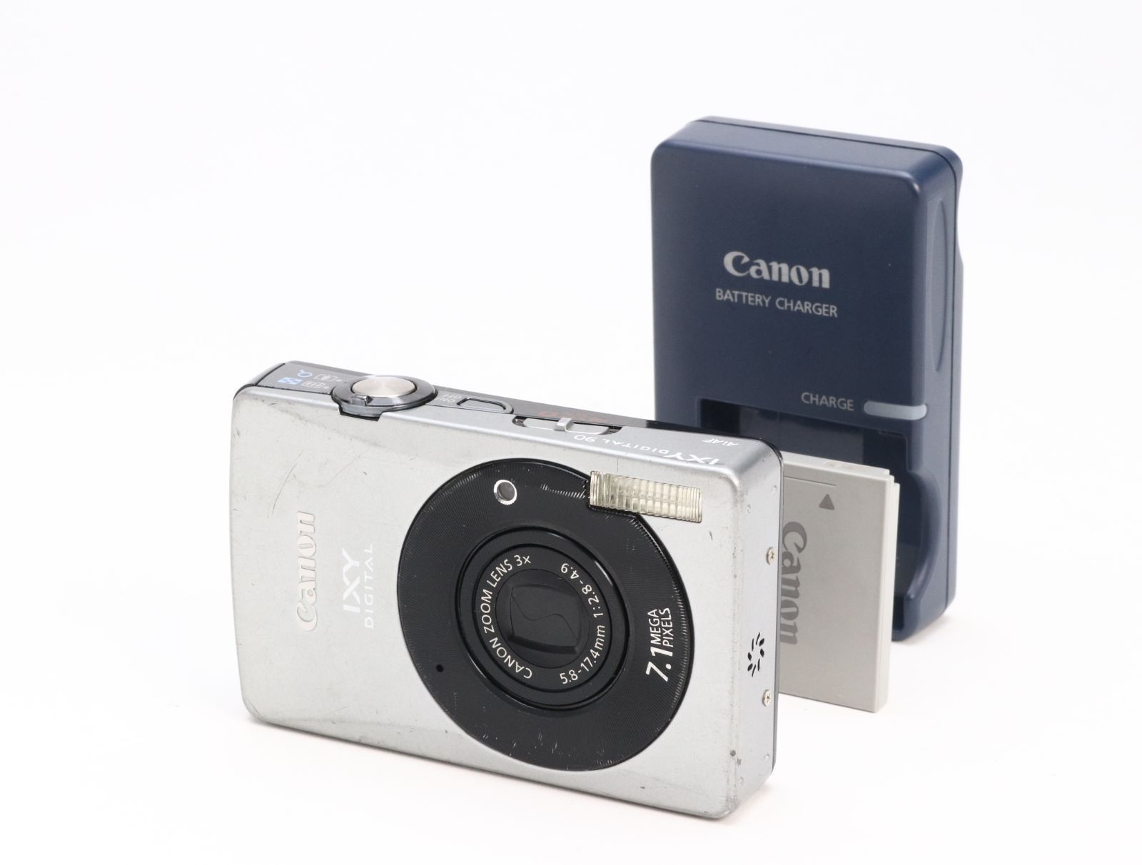 B- (並品) Canon キヤノン IXY DIGITAL 90 初期不良返品対応 55-192