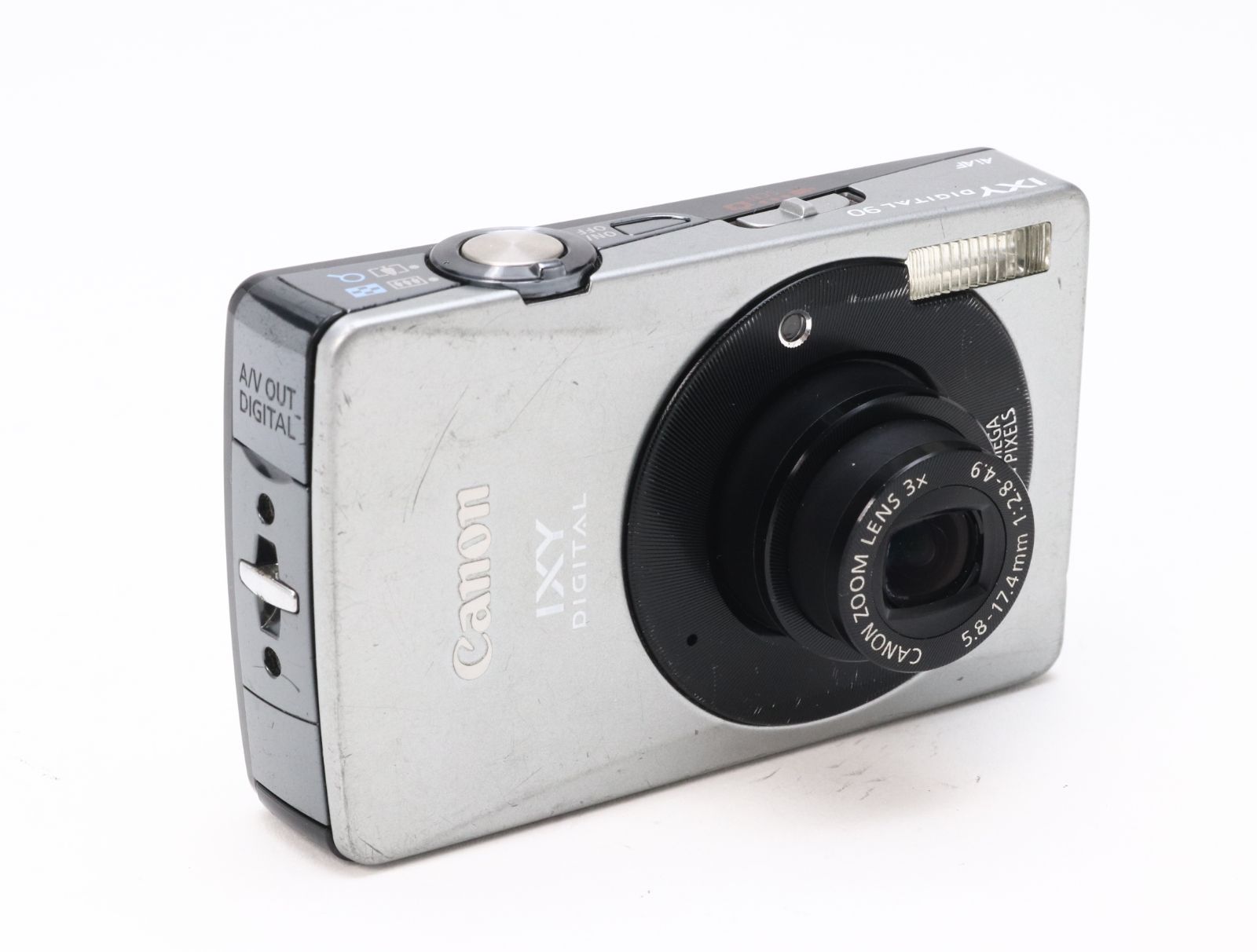 B- (並品) Canon キヤノン IXY DIGITAL 90 初期不良返品対応 55-192