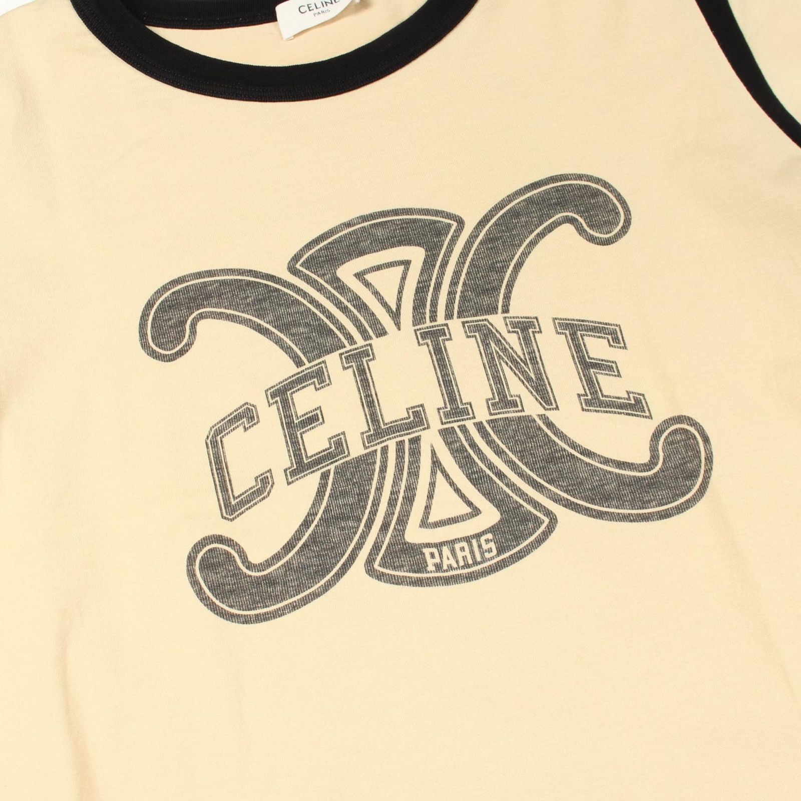 セリーヌ CELINE 半袖Tシャツ トリオンフ ロゴ コットン Tシャツ 