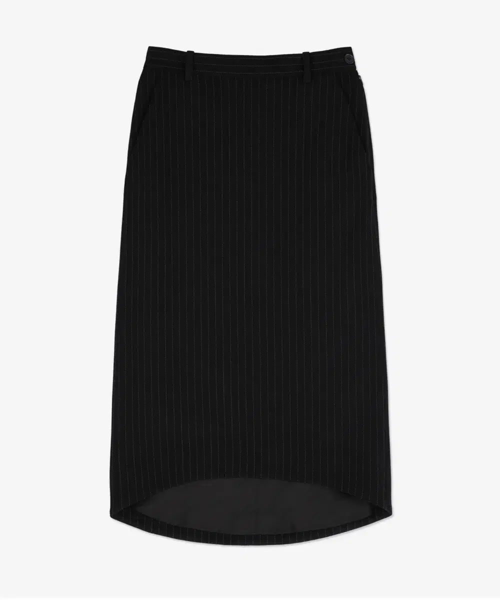 バレンシアガ BALENCIAGA アワーグラス スカート ブラック ホワイト 34サイズ