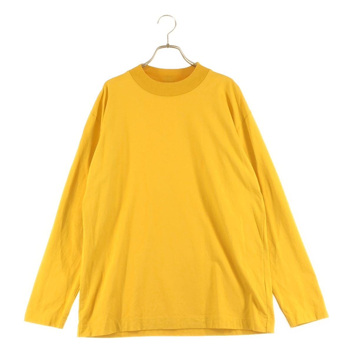 IM MEN / アイムメン | 2023AW | コットン クルーネック ロングスリーブTシャツ | 3 | イエロー | メンズ 7,706円