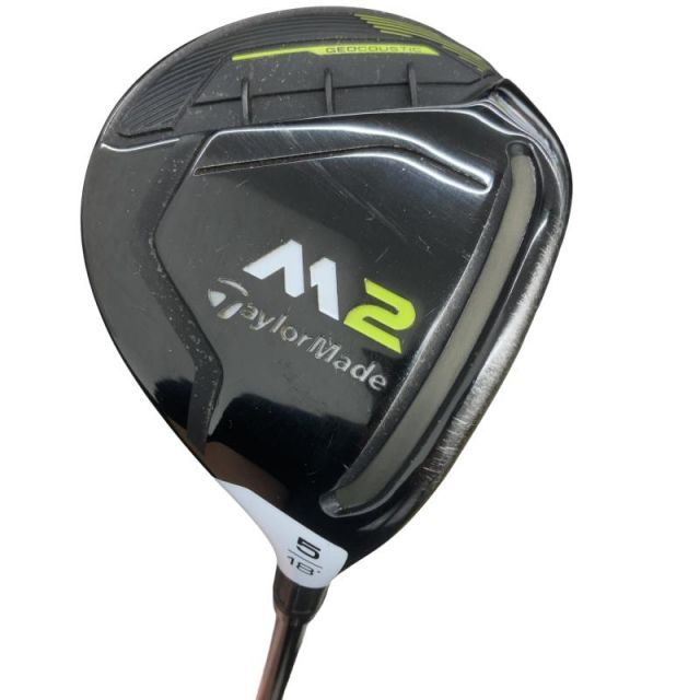 【中古】 テーラーメイド M2(2017) 5W USA フェアウェイウッド FW REAX 55(M2 2017FW) (フレックスR) メンズ 男性用 右利き 右用 Cランク ゴルフクラブ