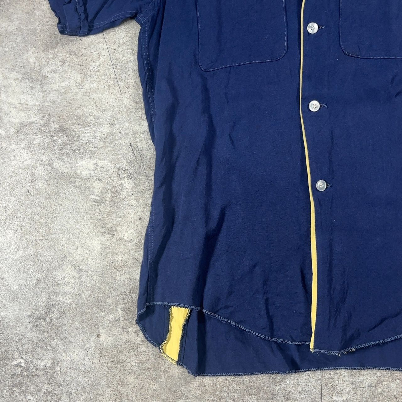 Del Roy デル・ロイ 60's ボーリングシャツ VINTAGE オープンカラー