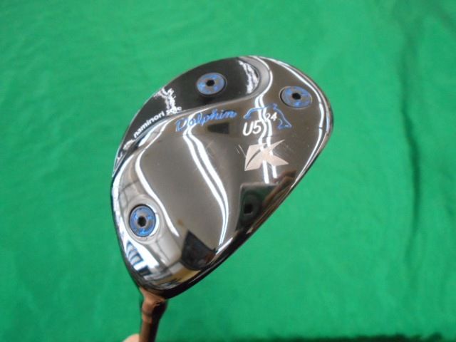 【中古】ユーティリティ キャスコ DU-122 Dolphin Black◆ATTAS MB-HY85◆S◆24[8283]