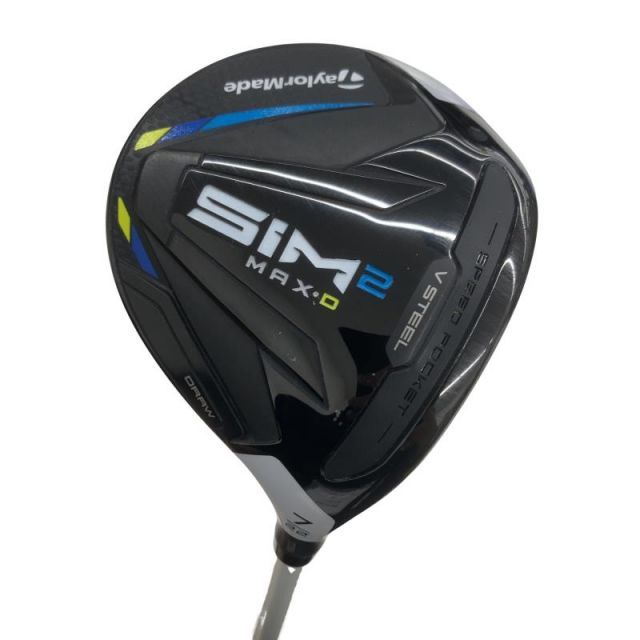 【中古】 テーラーメイド SIM2 MAX-D 7W レディース フェアウェイウッド FW TENSEI BLUE TM40(SIM2 FW) (フレックスL) レディース 女性用 右利き 右用 Cランク ゴルフクラブ