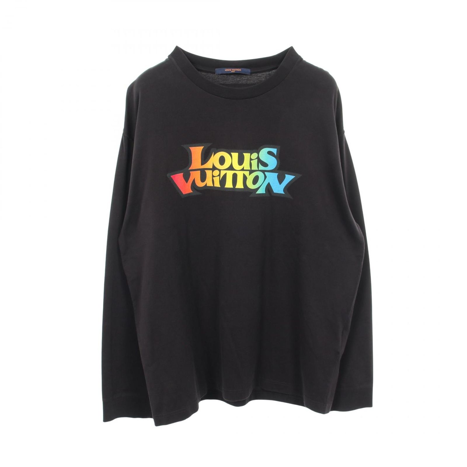 ルイ・ヴィトン LOUIS VUITTON 長袖Tシャツ LVフェード プリンテッド ロングスリーブ RM231M NPG HOY31W コットン 長袖Tシャツ メンズ Used B