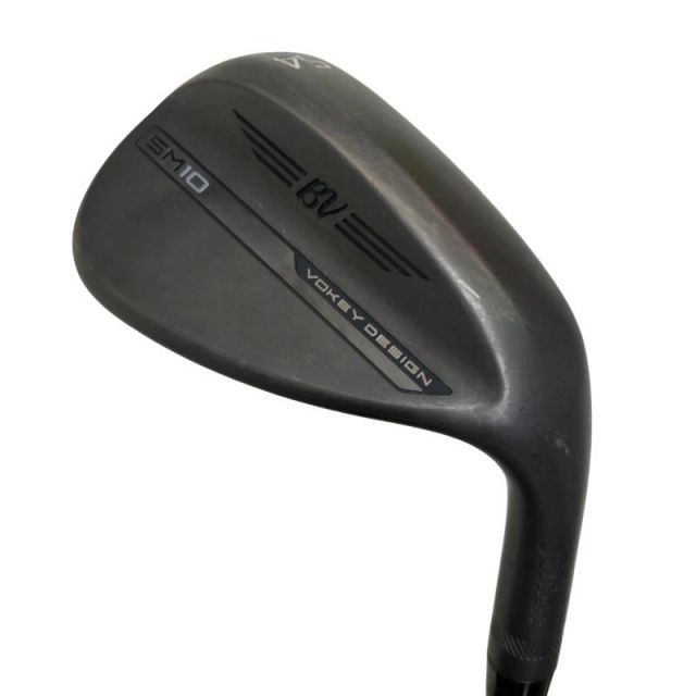 【中古】 タイトリスト VOKEY SPIN MILLED SM10 ジェットブラック 54°/10°S ウェッジ WG リシャフト (フレックスその他) メンズ 男性用 右利き 右用 Cランク ゴルフクラブ