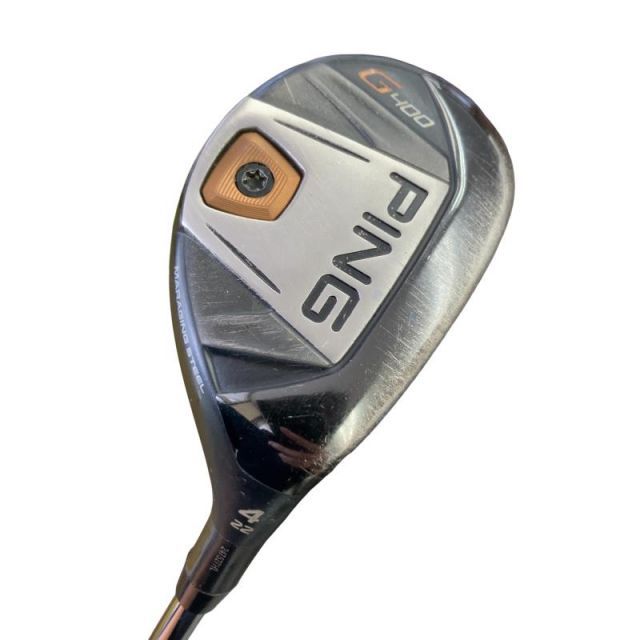 【中古】 ピン G400 U4 ユーティリティ UT 純正特注シャフト (フレックスX) メンズ 男性用 右利き 右用 Dランク ゴルフクラブ
