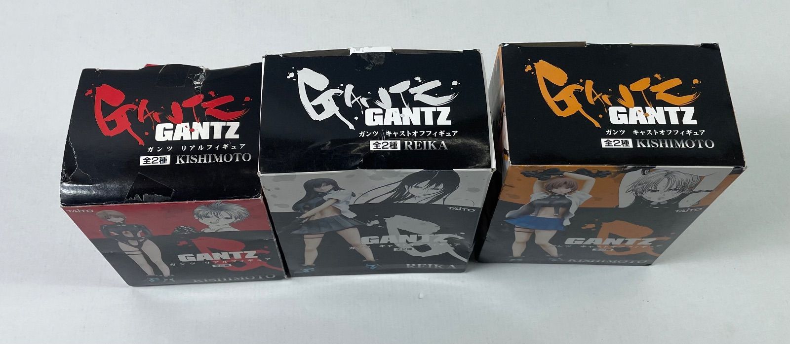 ☆内袋未開封・全2種セット☆GANTZキャストオフ フィギュア レイカ＆