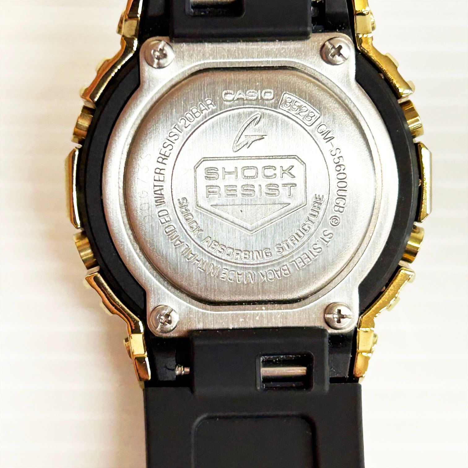 CASIO G-SHOCK GM-S5600GB カシオ 腕時計 Gショック G-SHOCK ミッド