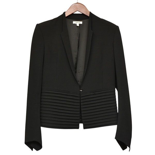 HELMUT LANG　ヘルムートラング　切替ショート丈ジャケット　クロップドテーラードジャケット　8054000245345