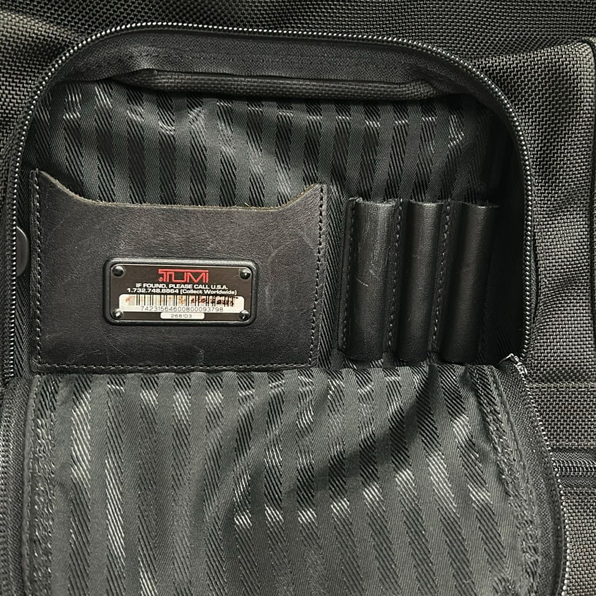 TUMI(トゥミ) リュックサック美品 - 2681D3 黒 - メルカリ