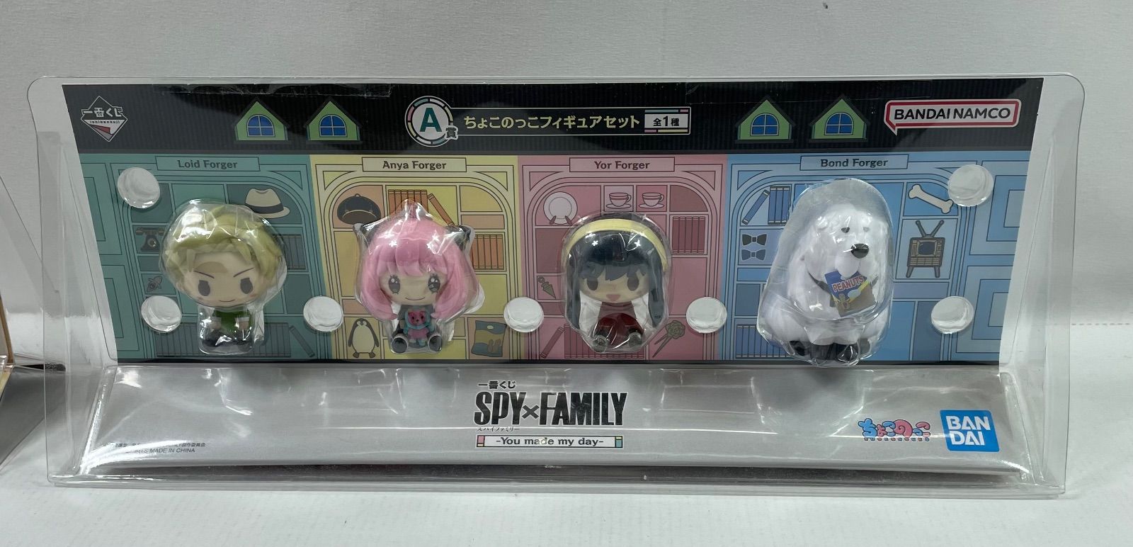 A3296・スパイファミリー 一番くじ A B 賞 2種 フィギュア セット ※箱