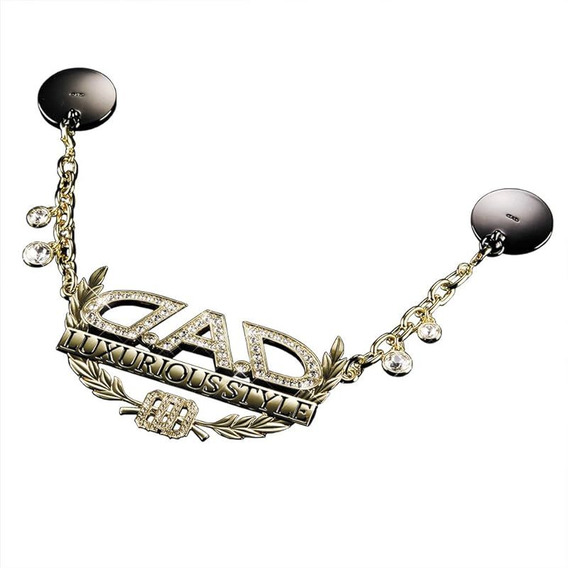 【新品】 ミラーネックレス [ディルス] ゴールド/オーロラ