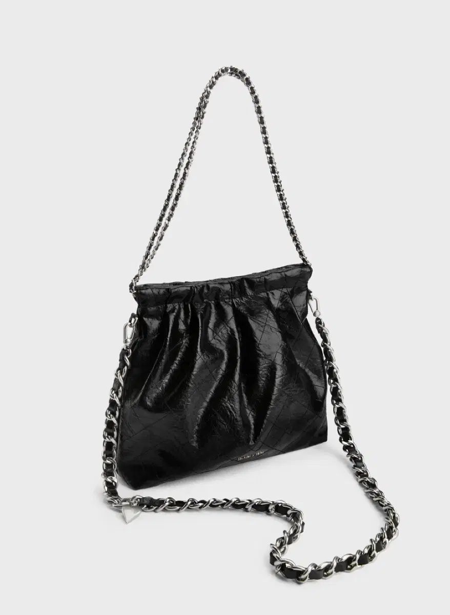 CHARLES & KEITH レディース ショルダーバッグ 듀오 ダブル チェーン HOBO BAG large