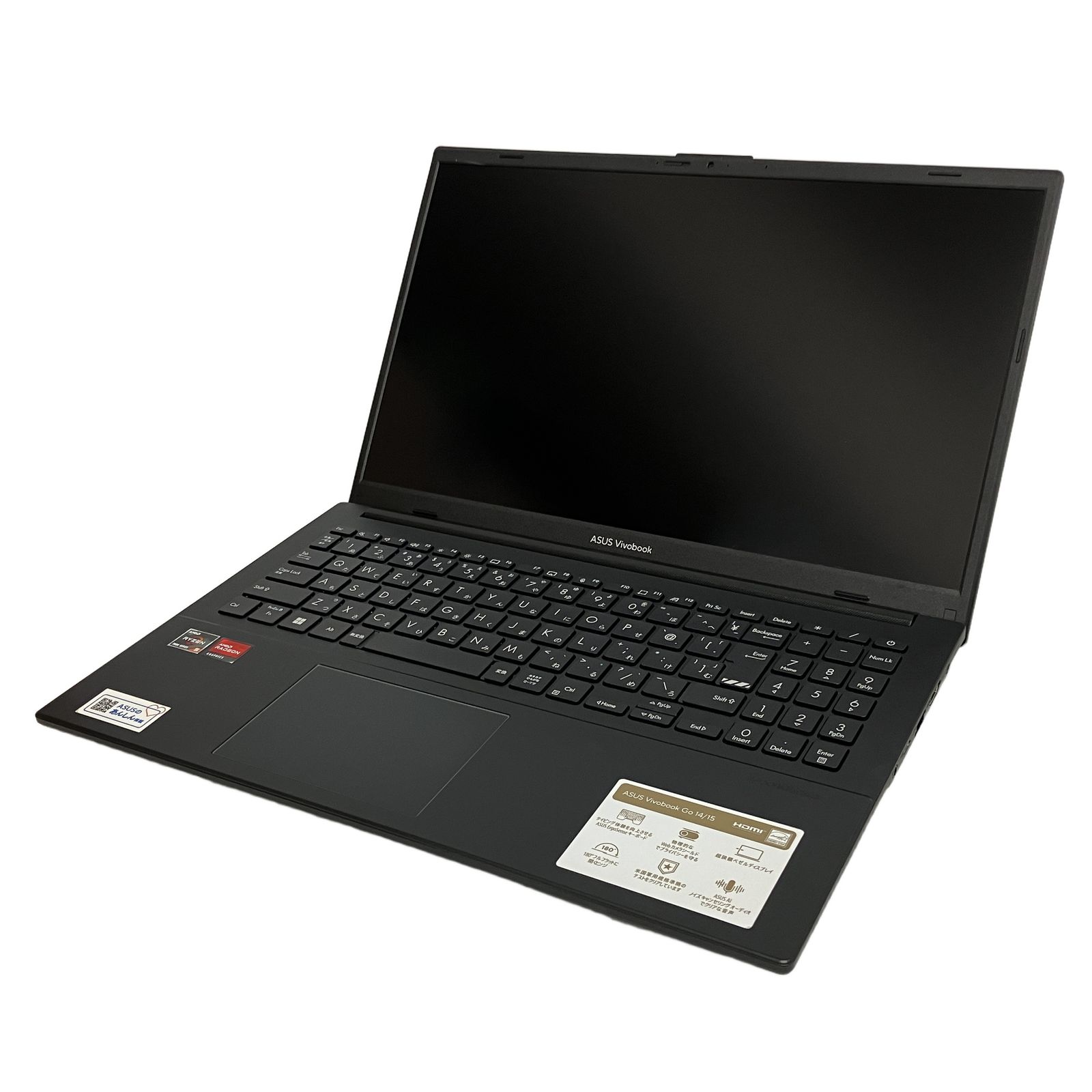 ASUS Vivobook Go E1504FA-R585KWS4 ノートPC AMD Ryzen 5 7520U 8GB SSD 512GB WIN11 15.6インチ FHD 中古 T11202654
