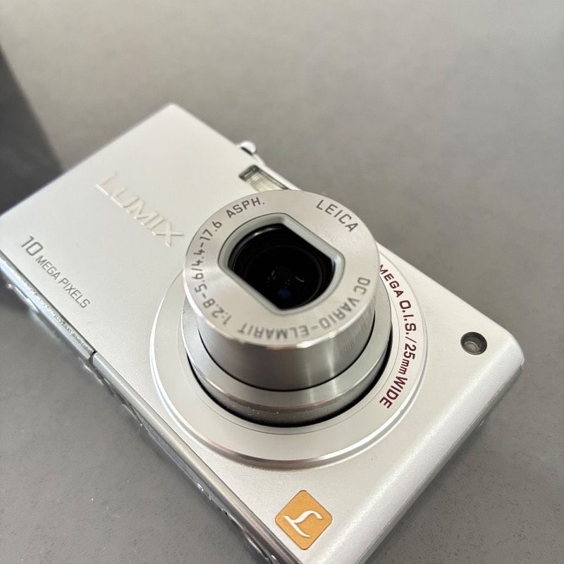 動作品】 Panasonic LUMIX DMC-FX35 Silver パナソニック ルミックス