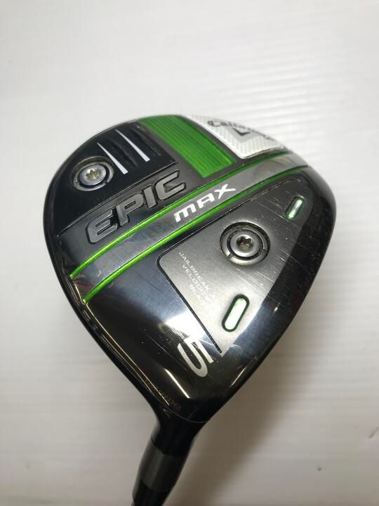 キャロウェイ　EPIC MAX　18度　Diamana 40 for Callaway(EPIC MAX)　Sフレックス　フェアウェイウッド　中古【最短即日発送】