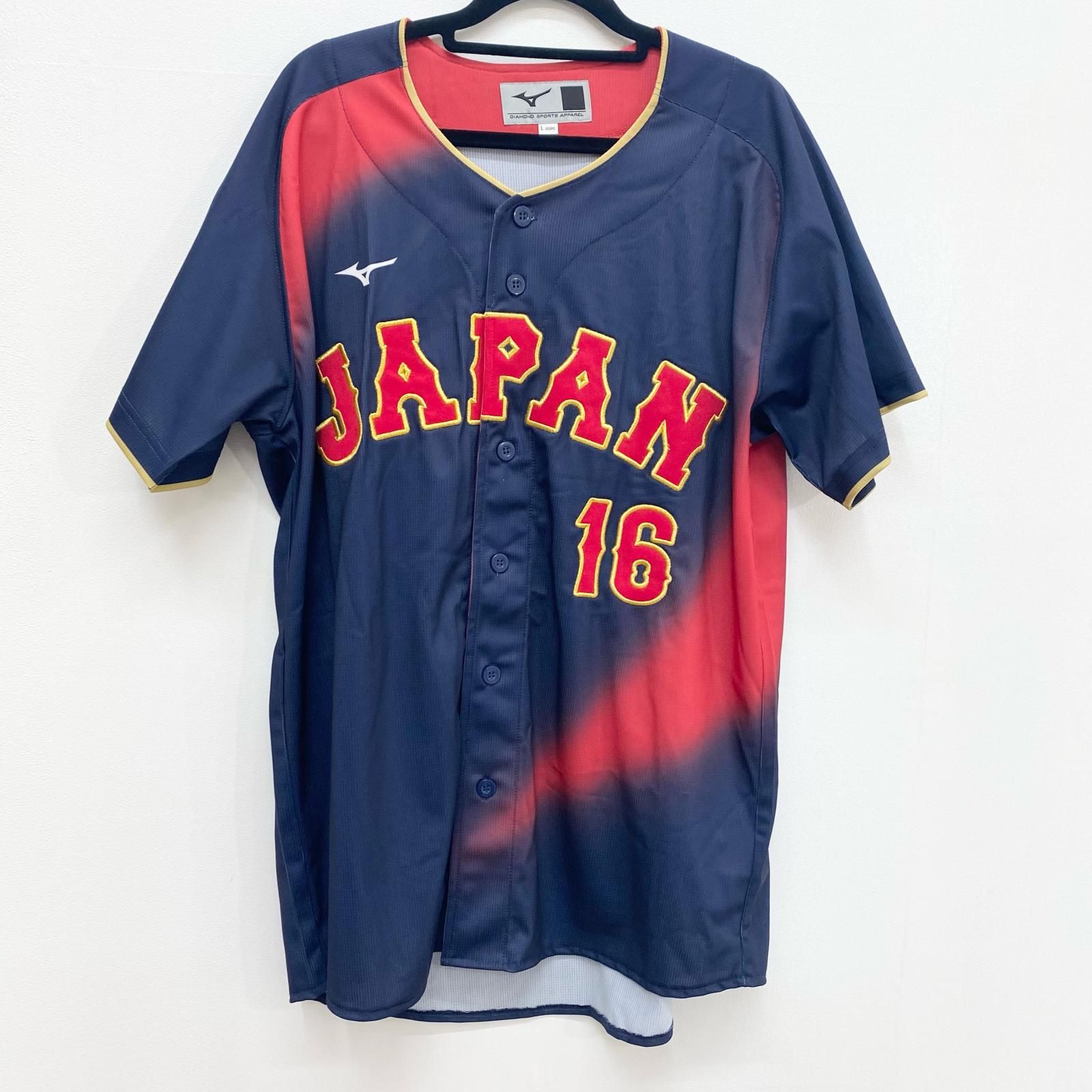 加古川店】Mizuno ミズノ 侍ジャパン 大谷翔平 ユニフォーム Lサイズ