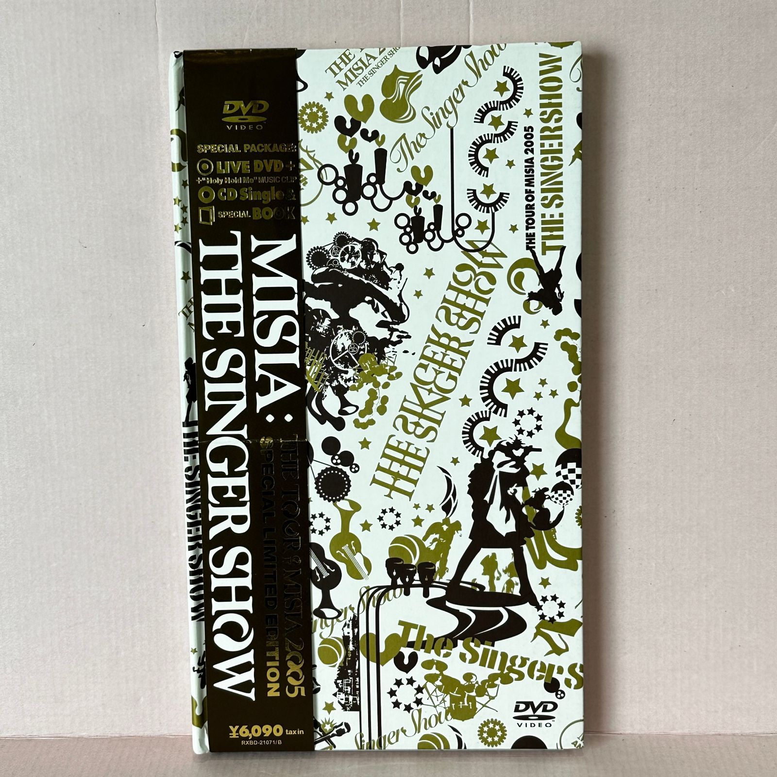 □[DVD] THE SINGER SHOW~THE TOUR OF MISIA 2005(初回盤) 中古品