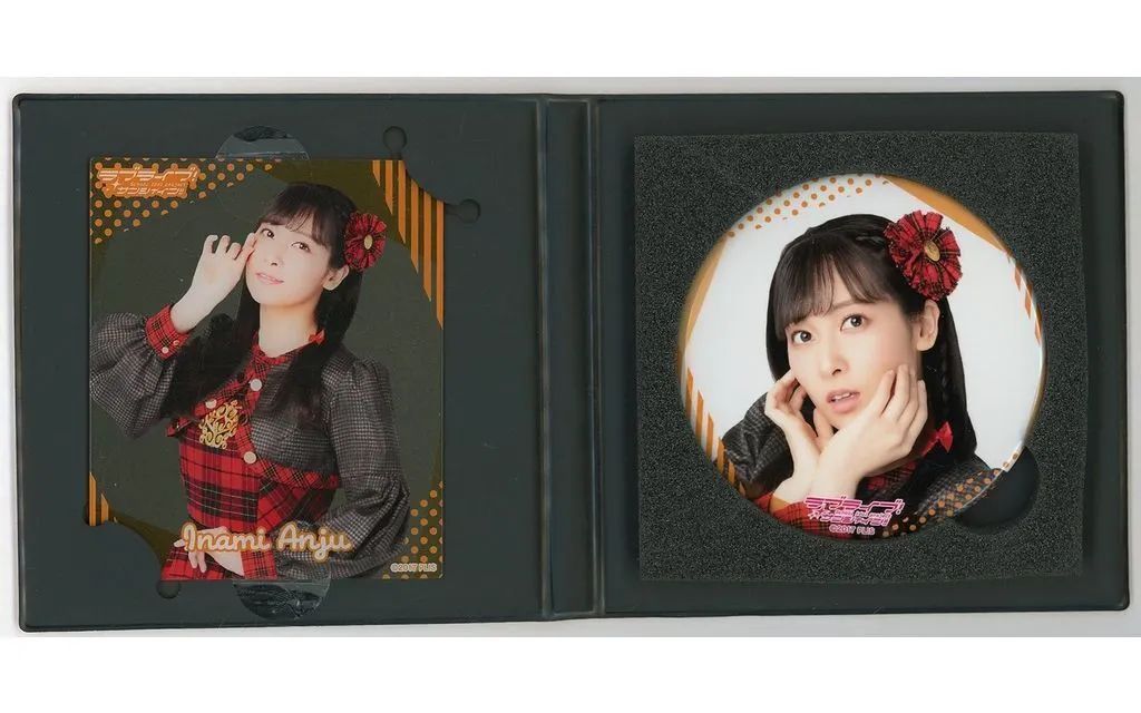 Aqours バッジ アクリルカード セット ラブライブ　サンシャイン 伊波杏樹 中古】グッズセット 伊波杏樹＆高海千歌 Aqours CLUB 2024 公式缶