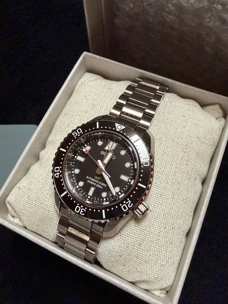 SEIKO PROSPEX 大谷 SPB383 ブラック GMT 自動巻き 腕時計