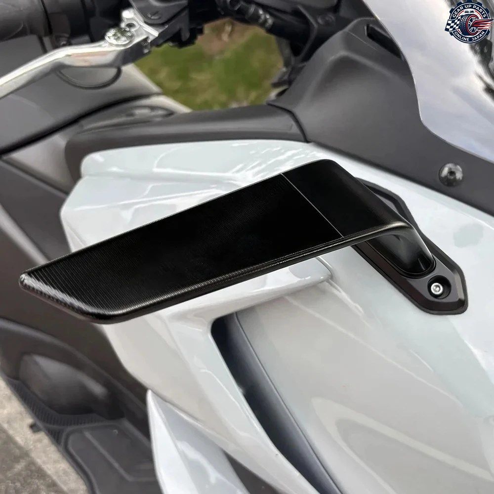 ヤマハ T-MAX 560 2025 TMAX 560 TECH MAX ウィングレットミラー エアロダイナミック ステルス サイドミラー T-MAX560