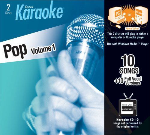 【CD】Keynote Karaoke Hybrid Series: Pop 1