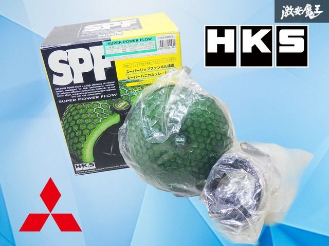 【新品】三菱 FTO DE3A ランサー ミラージュ CK4A スーパーパワーフロー エアクリーナー 湿式 キノコ型 口径 φ200 - φ100 HKS 1504-SM008