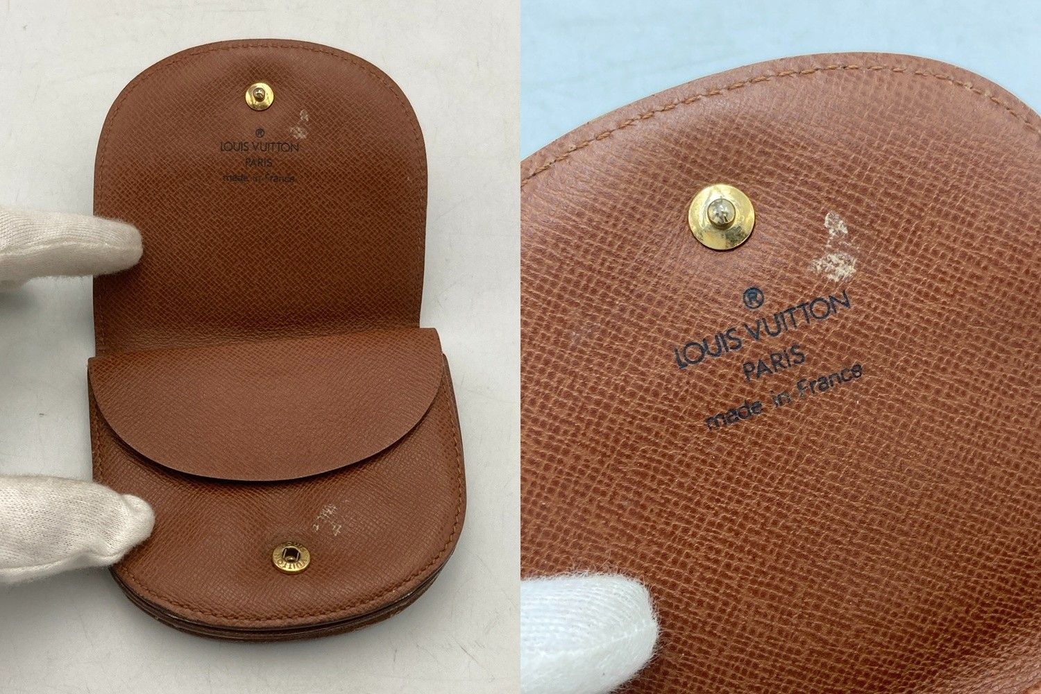 LOUIS VUITTON ルイヴィトン モノグラム ポルトモネグゼ M61970 中古 