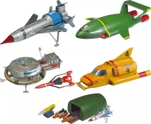 【中古】食玩 トレーディングフィギュア 全5種セット 「サンダーバード メカニック・コレクション」
