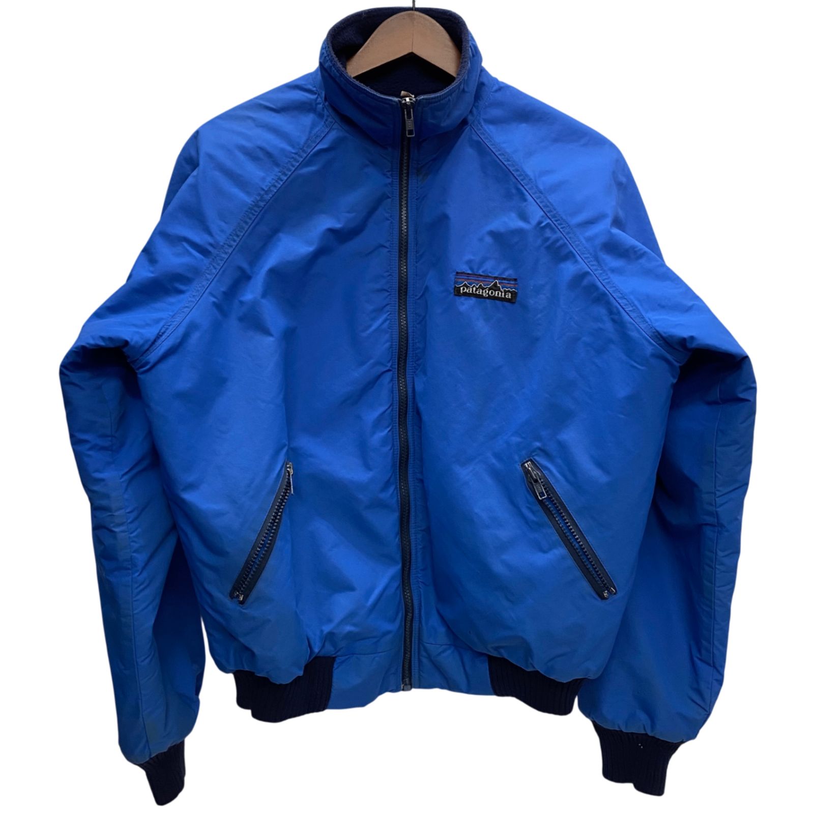 パタゴニア PATAGONIA 80's シェルドシンチラジャケット ジャケット ブルー Lサイズ 201MT-6012 VB