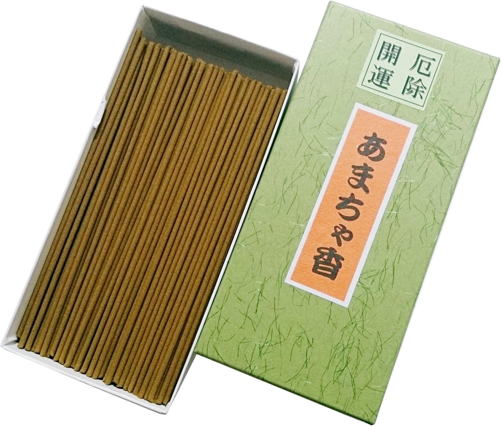 淡路島 Incense Sticks Incense 「 淡路島の香司 Awaji Baikundo 謹製 」 厄除 開運 あまちゃ香 90ｇ×５箱