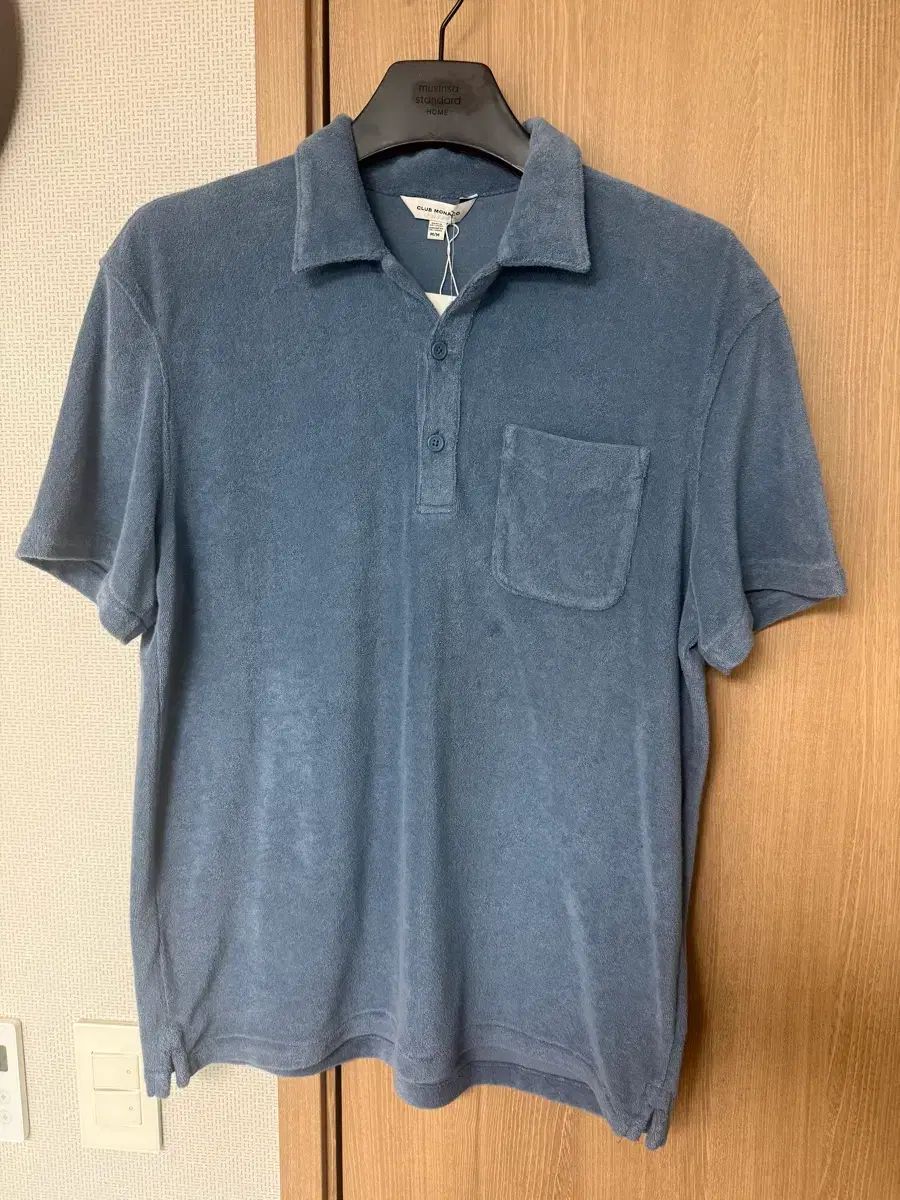 クラブモナコ メンズ Tシャツ M / ブルー / タグ付き新品