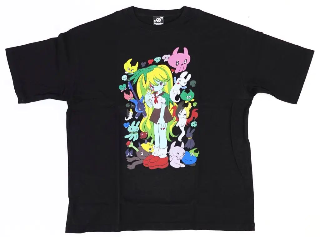 HISASHI×田中かえ Tシャツ ブラック　GLAY 中古】Tシャツ HISASHI×田中かえ Tシャツ ブラック