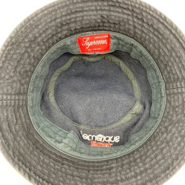 Supreme シュプリーム Denim Crusher バケットハット ボウシ デニム