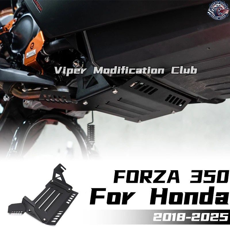 ホンダ フォルツァ 350 モディファイド シャーシ プロテクション カバー ボトム ガード 衝突防止ブラケット 2018 - 24