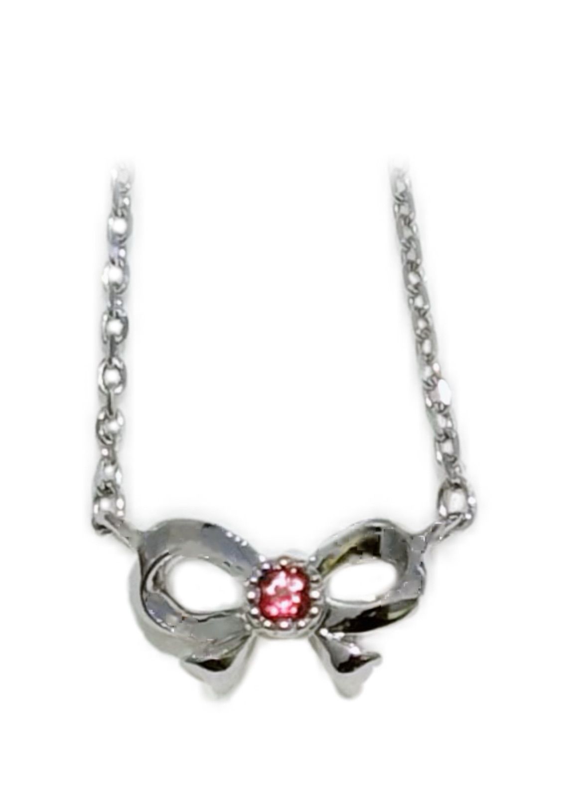 JEWELRY ジュエリー ジュエリー K10WG/PT/1.3g 貴金属･宝石 ﾈｯｸﾚｽ ネックレス K10ホワイトゴールド K10WG シルバー レディース【中古】【208　2143100555969】