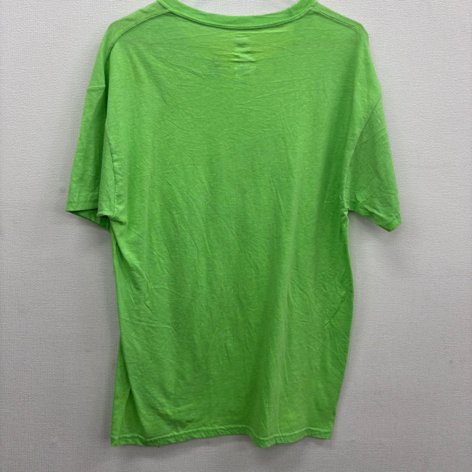Y669 Hanes M ライトグリーン ウェイクサーフィン プリントTシャツ X 