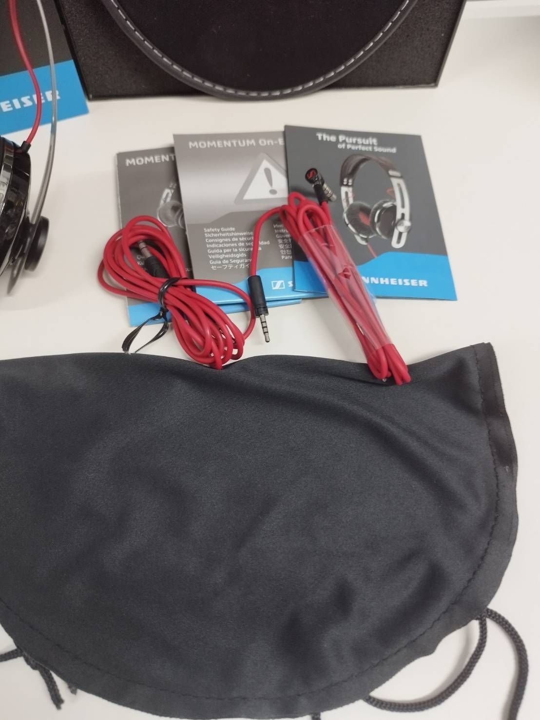 良品】SENNHEISER MOMENTUM On-Ear Black/有線ヘッドホン - メルカリ