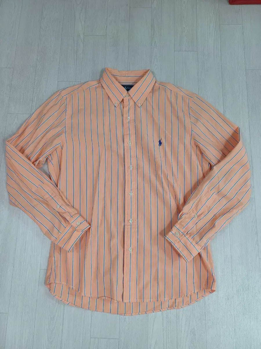 RALPH LAUREN ラルフローレン Ralph Lauren オレンジ POLO ストライプ 