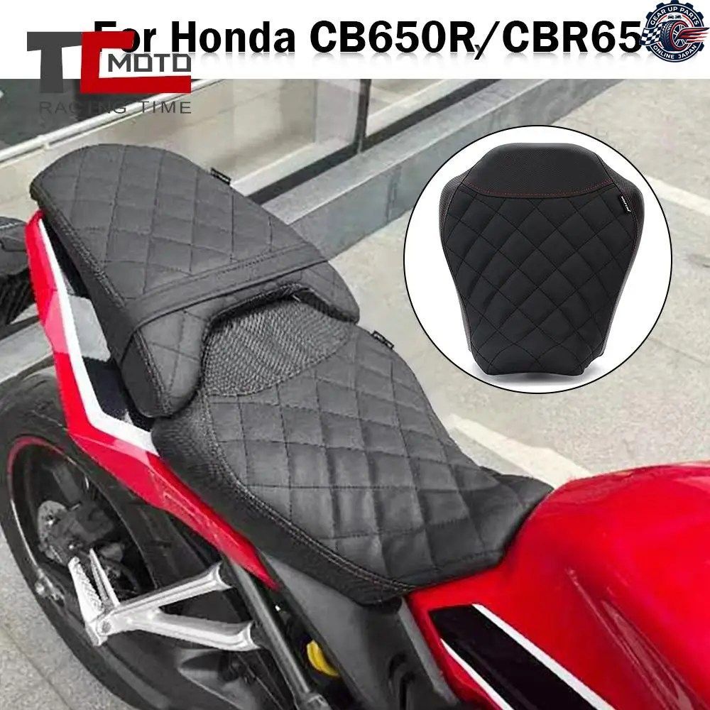 オートバイ用フロントドライバーライダーソロシートクッション ホンダ CB650R 2019 - 23
