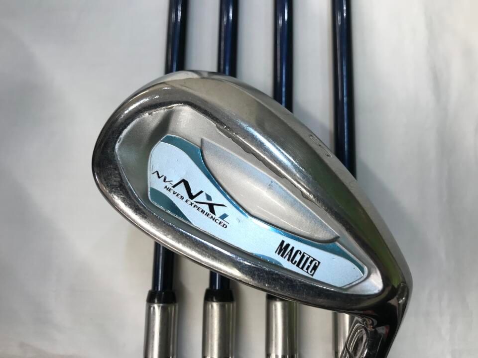 マグレガー　マックテック NV-NX L（2008）　NV-NX （NXL I トリプルアクション）　Lフレックス　アイアンセット　中古【最短即日発送】 11,732円