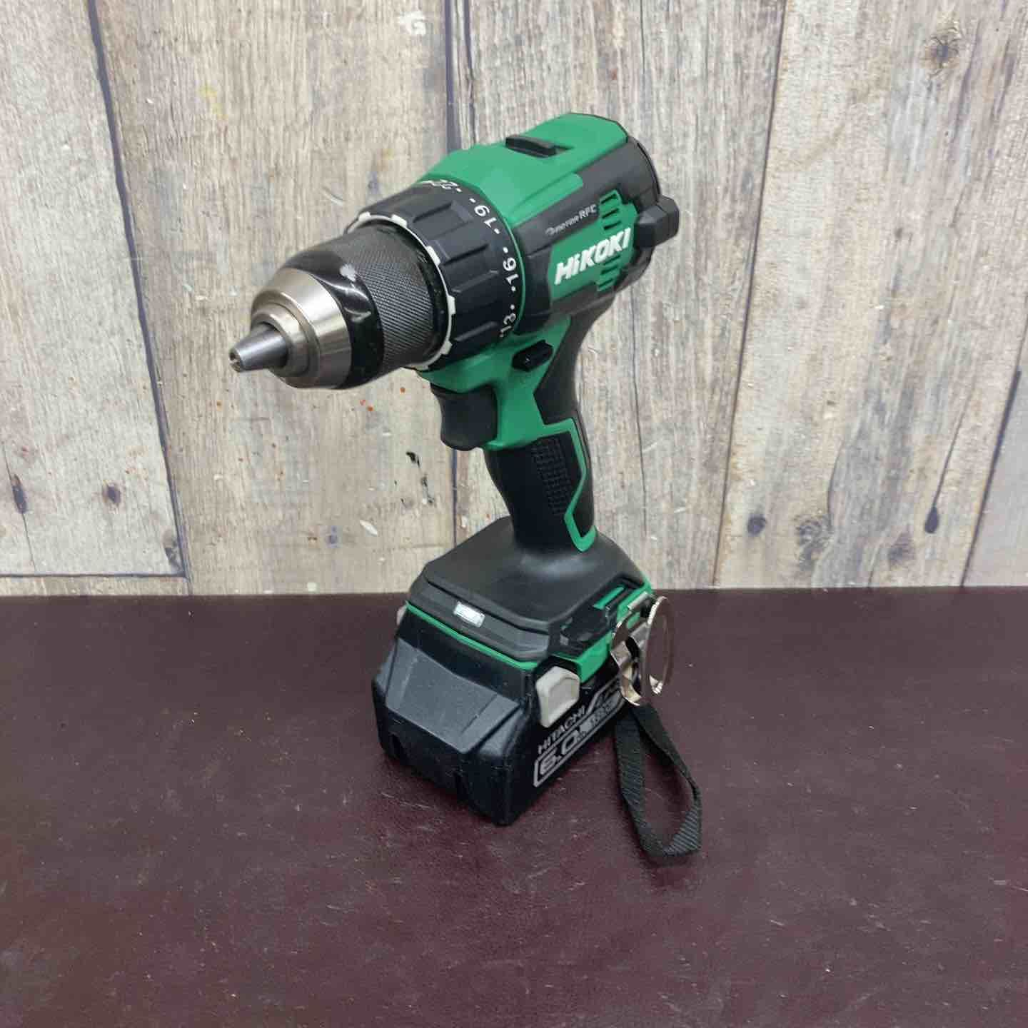【中古品】 ハイコーキ(HIKOKI ※旧:日立工機) コードレスドリルドライバー DV18DE(NN) 【東大和店】