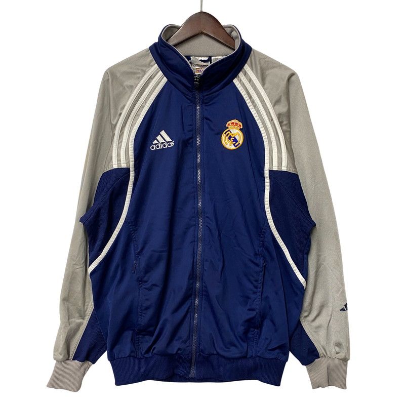 00s レアルマドリード　トラックジャケット　古着 中古品】 OLD ADIDAS オールド アディダス REAL MADRID TRACK JACKET