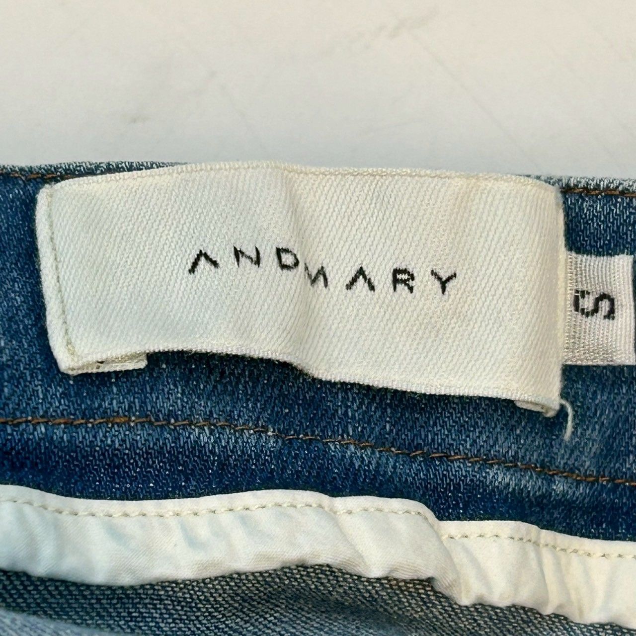 ANDMARY アンドマリー Heart hip denim allinone ハートヒップデニム