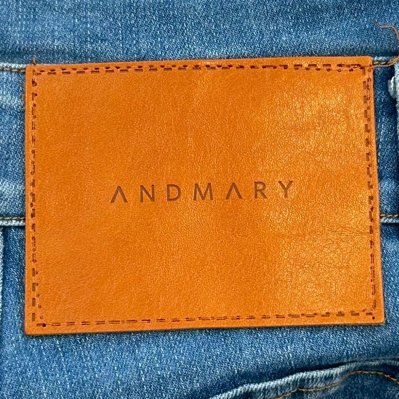 ANDMARY アンドマリー Heart hip denim allinone ハートヒップデニム 
