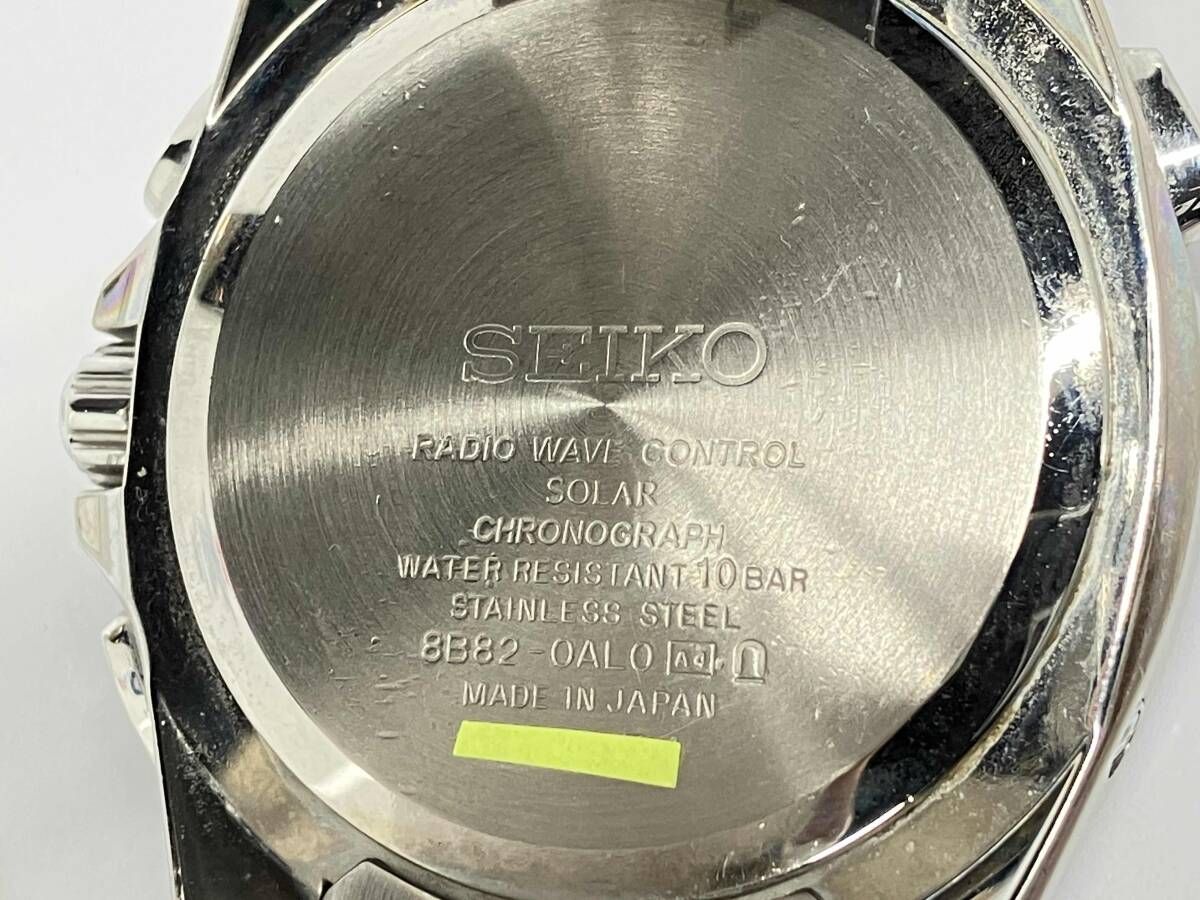 SEIKO セイコー BRIGHTZ 8B82-0AL0 電波ソーラー 腕時計 時計 - メルカリ