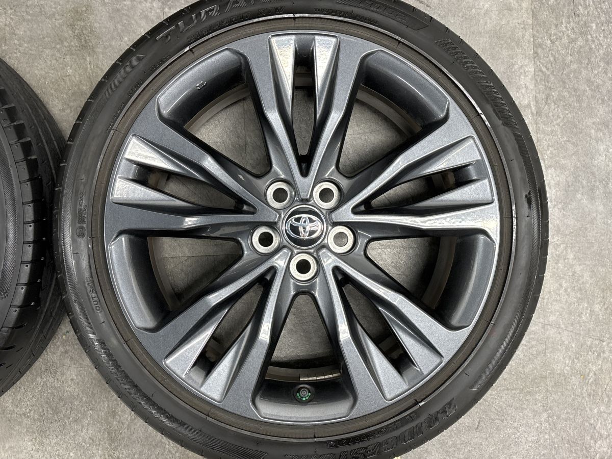 程度良好】トヨタ カローラツーリング WxB 純正 17in 7.5J +50 PCD100
